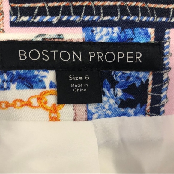 Boston Proper Statement Blazer Size 6 - Picture 4 of 4